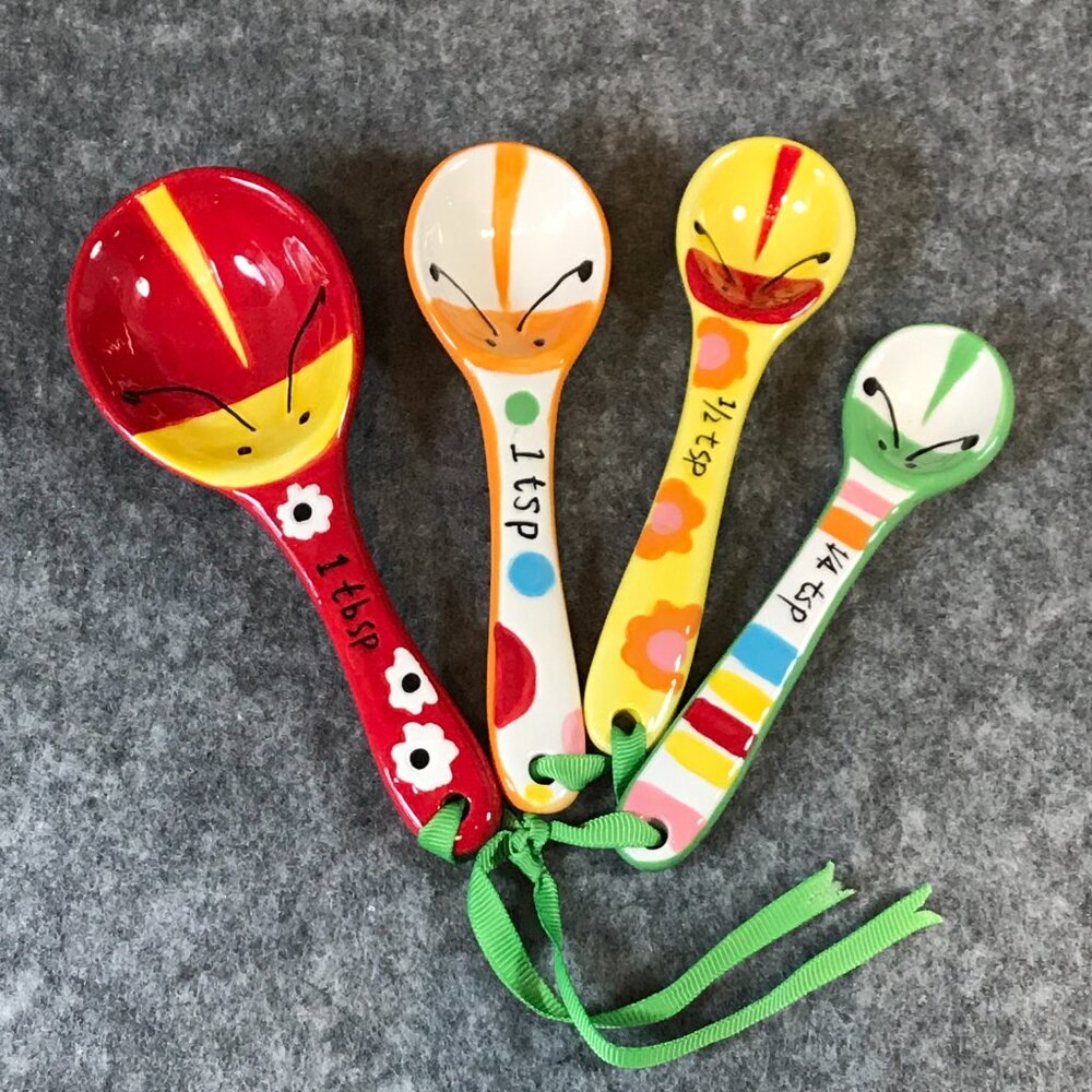 Ceramic Measuring Spoons - Picture 2 of 7